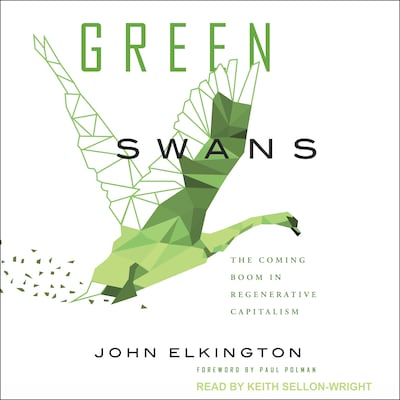 Green Swans – omslag til lydbogen af John Elkington