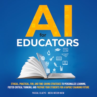 AI for Educators – omslag til lydbogen af Pascal Claeys
