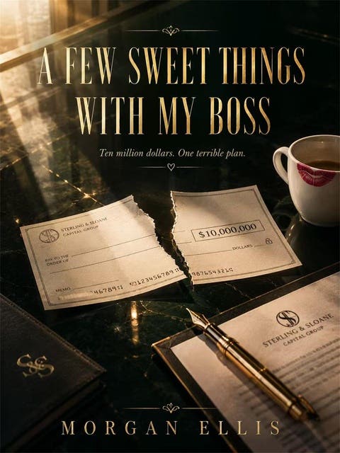 A Few Sweet Things With My Boss – omslag til lydbogen af Morgan Ellis