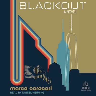 Blackout – omslag til lydbogen af Marco Carocari