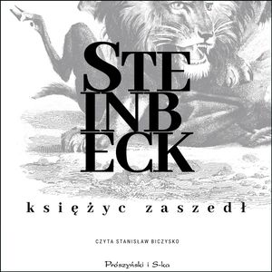 Księżyc zaszedł – okładka audiobooka, autor John Steinbeck