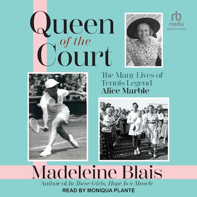 Queen of the Court – omslag til lydbogen af Madeleine Blais
