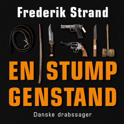 En stump genstand – omslag til lydbogen af Frederik Strand
