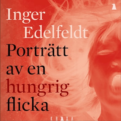 Porträtt av en hungrig flicka