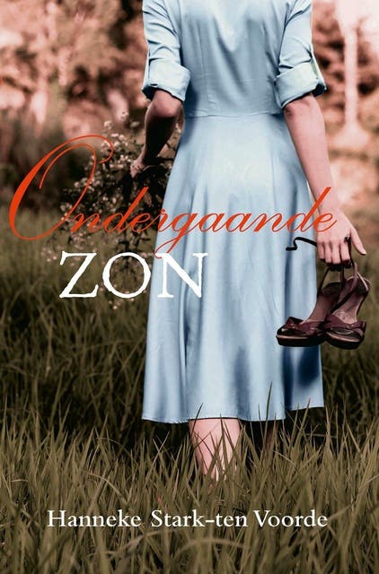 Ondergaande zon – omslag van het luisterboek van Hanneke Stark-ten Voorde