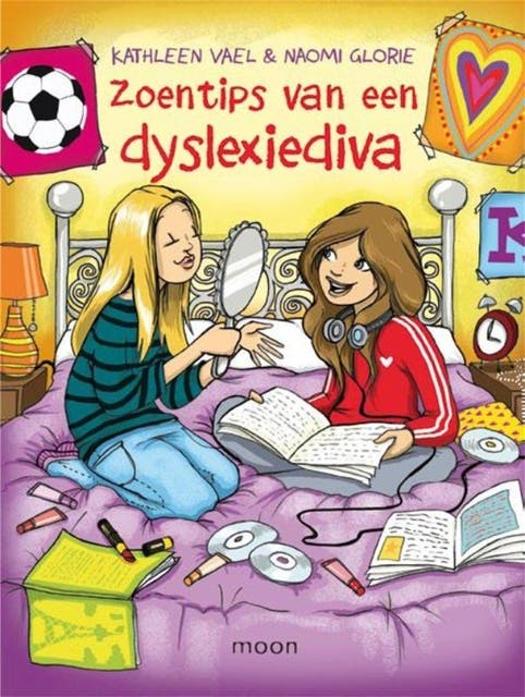 Zoentips van een dyslexiediva – omslag van het luisterboek van Kathleen Vael