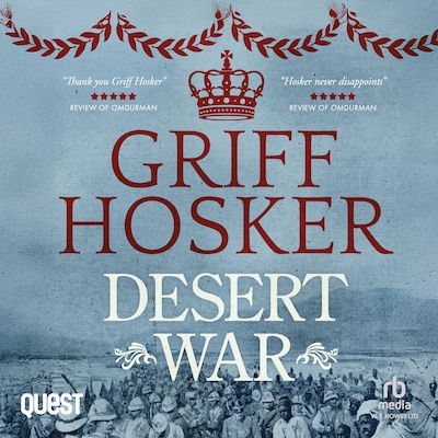 Desert War – omslag til lydbogen af Griff Hosker