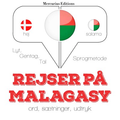 Rejser på Malagasy – omslag til lydbogen af JM Gardner