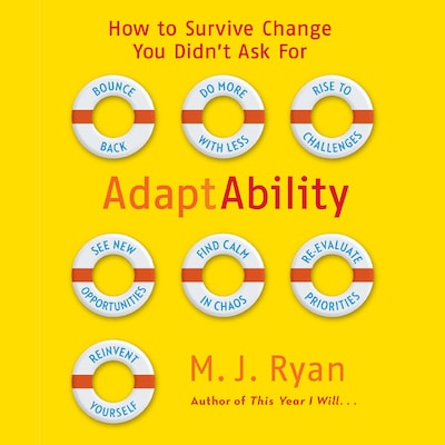 Adaptability – omslag til lydbogen af M. J. Ryan