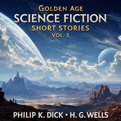 Golden Age Science Fiction Short Stories Vol. 3 – omslag til lydbogen af Philip K. Dick, H. G. Wells