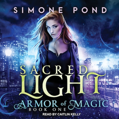 Sacred Light – omslag til lydbogen af Simone Pond