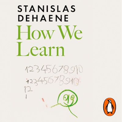 How We Learn – omslag til lydbogen af Stanislas Dehaene