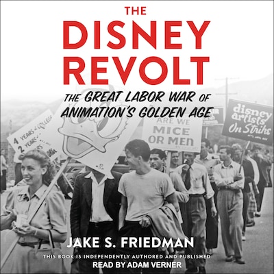 The Disney Revolt – omslag til lydbogen af Jake S. Friedman