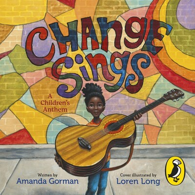 Change Sings – omslag til lydbogen af Amanda Gorman