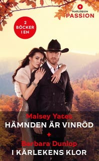 Hämnden är vinröd / I kärlekens klor – omslag till ljudboken av Barbara Dunlop,Maisey Yates