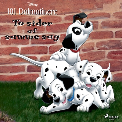 101 Dalmatinere - To sider af samme sag – omslag til lydbogen af Disney