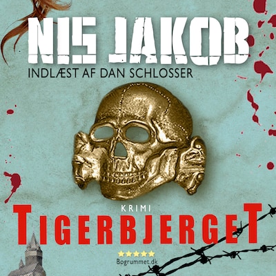 Tigerbjerget – omslag til lydbogen af Nis Jakob