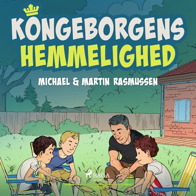 Kongeborgens hemmelighed – omslag til lydbogen af Michael Rasmussen, Martin Rasmussen