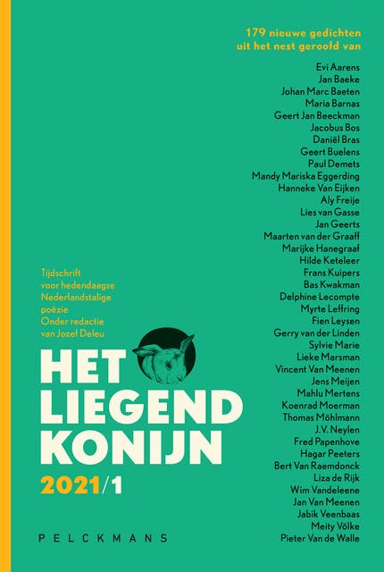 Het Liegend Konijn 2021/1: Tijdschrift voor hedendaagse Nederlandstalige poëzie