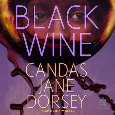 Black Wine – omslag til lydbogen af Candas Jane Dorsey