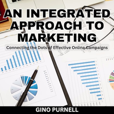 An Integrated Approach to Online Marketing – omslag til lydbogen af Gino Purnell