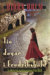 Tio dagar i Fredrikshald – omslag till ljudboken av Björn Holm