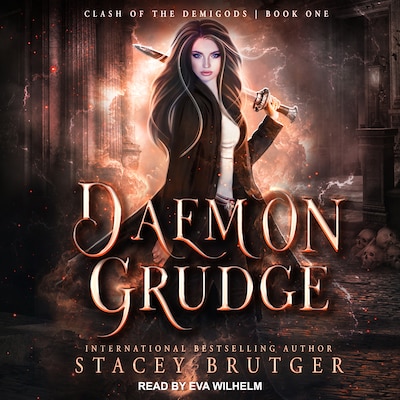 Daemon Grudge – omslag til lydbogen af Stacey Brutger