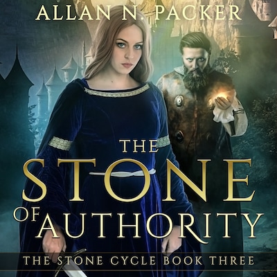 The Stone of Authority – omslag til lydbogen af Allan N. Packer