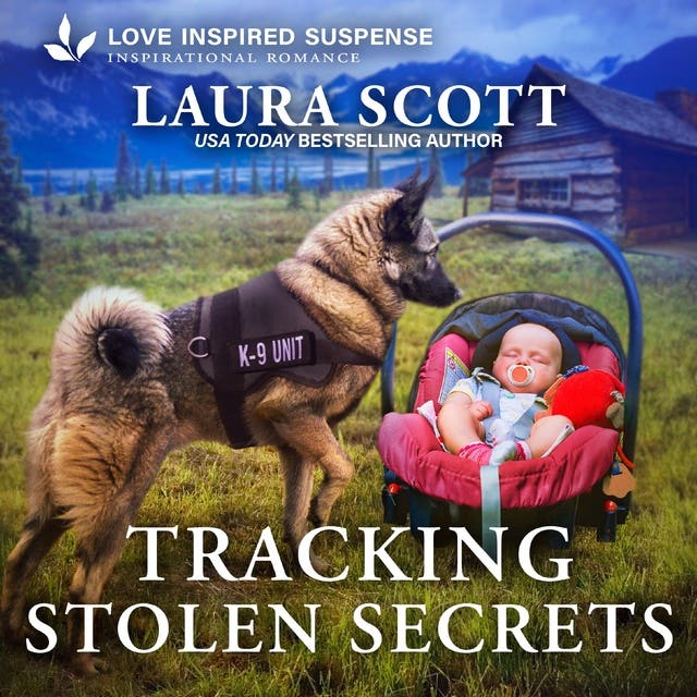 Tracking Stolen Secrets – omslag til lydbogen af Laura Scott