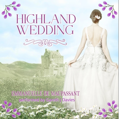 Highland Wedding – omslag til lydbogen af Emmanuelle de Maupassant