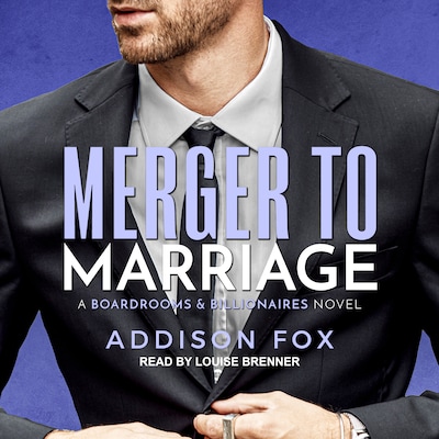 Merger to Marriage – omslag til lydbogen af Addison Fox