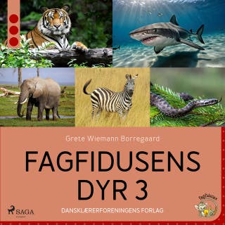 Fagfidusens dyr 3 – omslag til lydbogen af Grete Wiemann Borregaard
