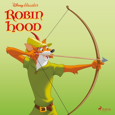 Robin Hood – omslag til lydbogen af Disney
