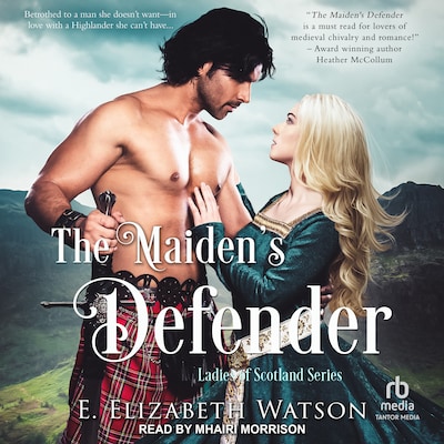 The Maiden’s Defender – omslag til lydbogen af E. Elizabeth Watson