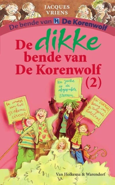 De dikke bende van De Korenwolf (2) – omslag van het luisterboek van Jacques Vriens