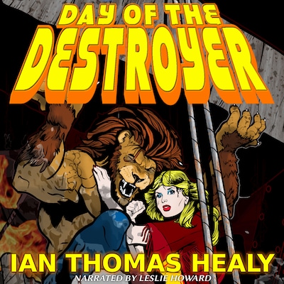 Day of the Destroyer – omslag til lydbogen af Ian Thomas Healy