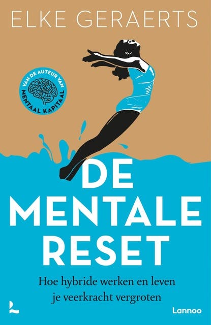 De Mentale Reset: Hoe hybride werken en leven je veerkracht vergroten – omslag van het luisterboek van Elke Geraerts