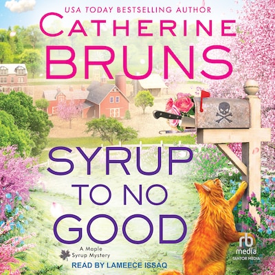 Syrup to No Good – omslag til lydbogen af Catherine Bruns