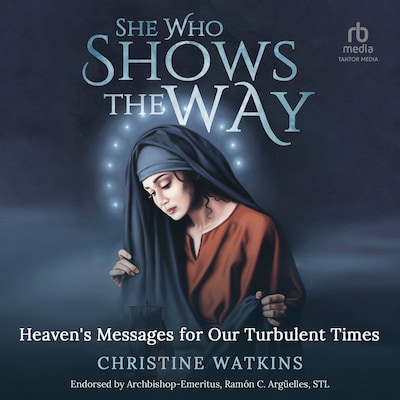 She Who Shows the Way – omslag til lydbogen af Christine Watkins
