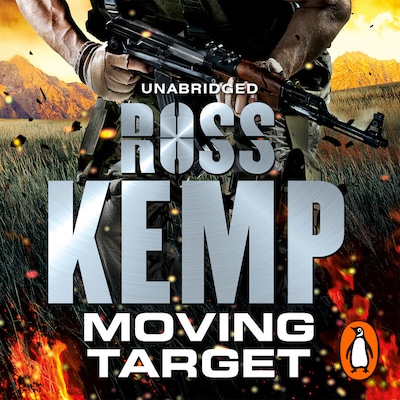 Moving Target – omslag til lydbogen af Ross Kemp