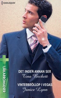 Det ingen annan ser / Vinterbröllop i Vegas – omslag till ljudboken av Janice Lynn,Tina Beckett