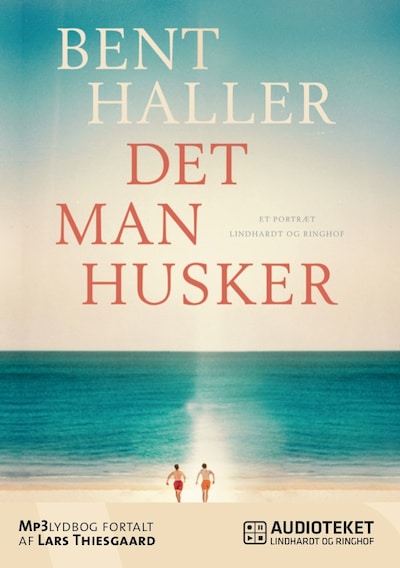 Det man husker – omslag til lydbogen af Bent Haller
