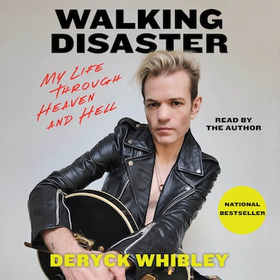 Walking Disaster – omslag van het luisterboek van Deryck Whibley