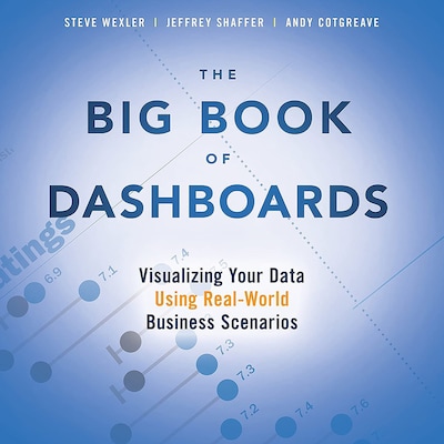 Big Book of Dashboards, The – omslag til lydbogen af Steve Wexler, Jeffrey Shaffer