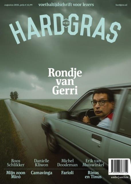 Hard gras – omslag van het luisterboek van Tijdschrift Hard Gras