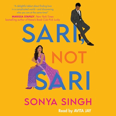 Sari, Not Sari – omslag til lydbogen af Sonya Singh