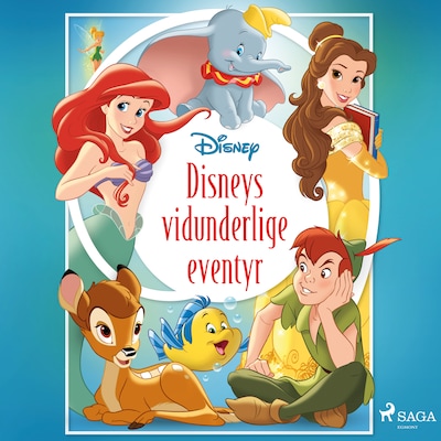 Disneys vidunderlige eventyr – omslag til lydbogen af Disney
