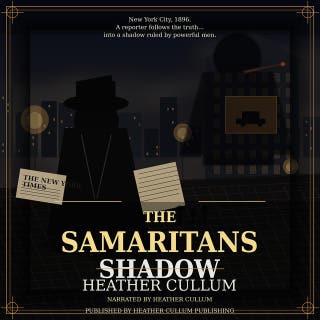 The Samaritans Shadow: A Historical Romantic Suspense of Secrets, Scandal, and a Vanishing Hero – omslag till ljudboken av Heather Cullum