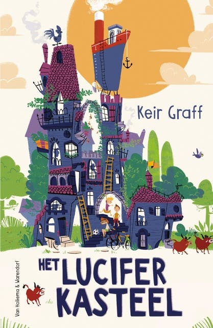 Het luciferkasteel – omslag van het luisterboek van Keir Graff