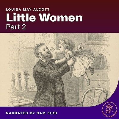 Little Women (Part 2) – omslag til lydbogen af Louisa May Alcott